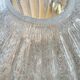 Vintage German DORIA Suspension in Cracked Glass 1960s
