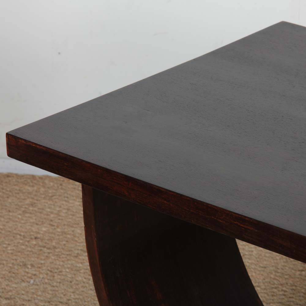 Oak side table Art Deco, French work 1930-1940