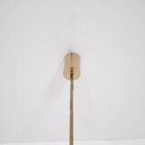 H. Tynell style amber globe chandelier