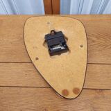 Black formica clock