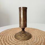 Antique folk art candle holder 1914/18