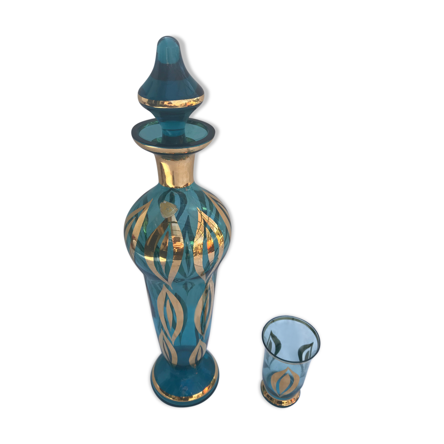 Former boheme carafe and glass