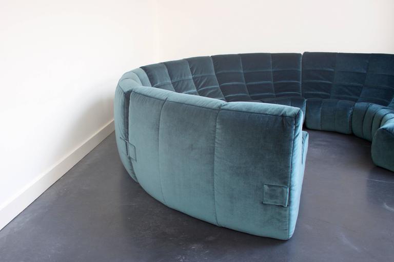 Canapé de cercle «Gilda» de Michel Ducaroy 1972