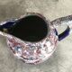 Old pitcher in porcelain stoneware flammé st amand de puisaye signed gaubier