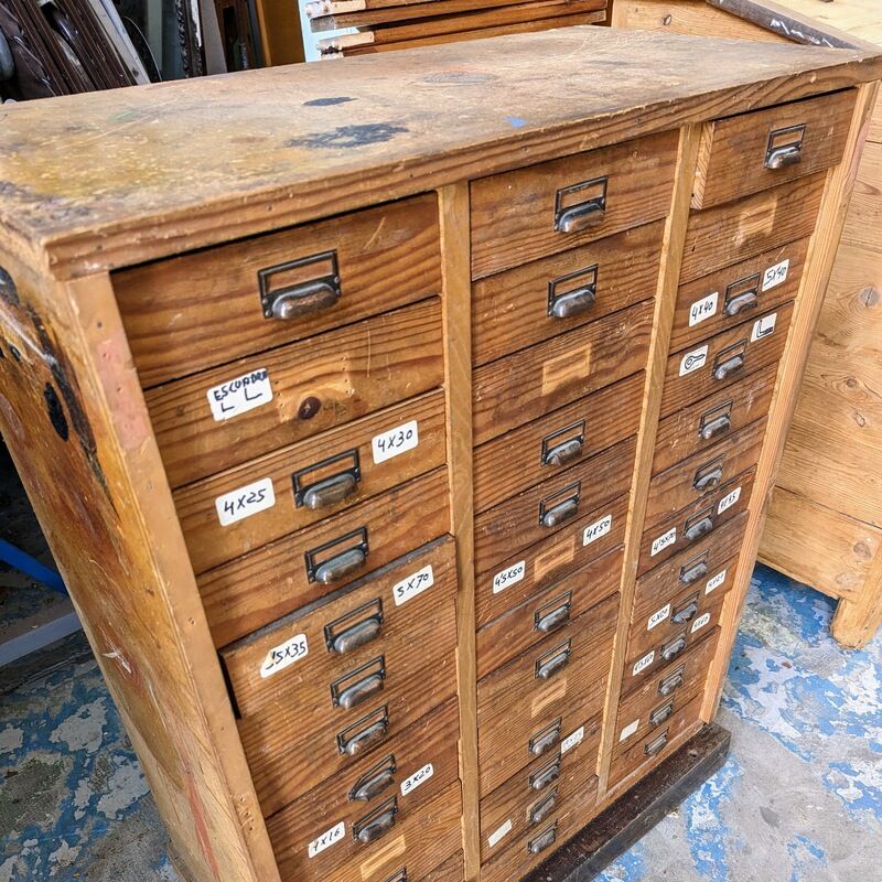 Hardware cabinet 39 drawers