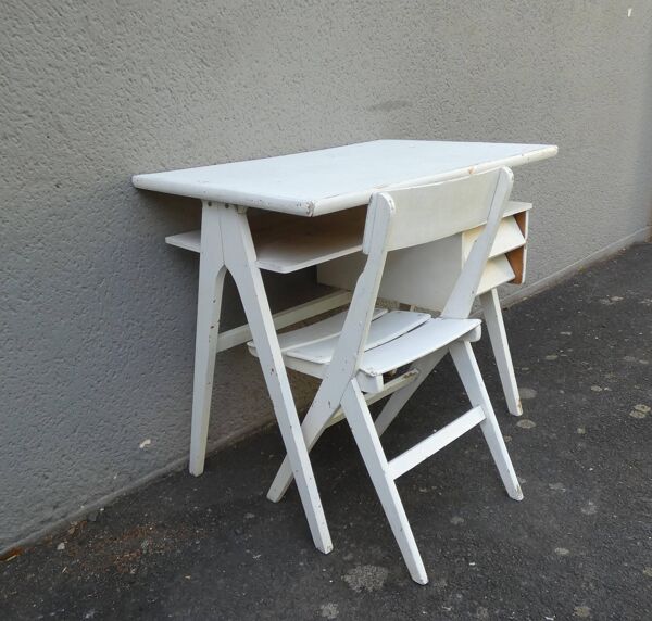 bureau scandinave pieds compas pour enfant