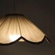 Suspension in a solid floral shape Françoise "classic beige"