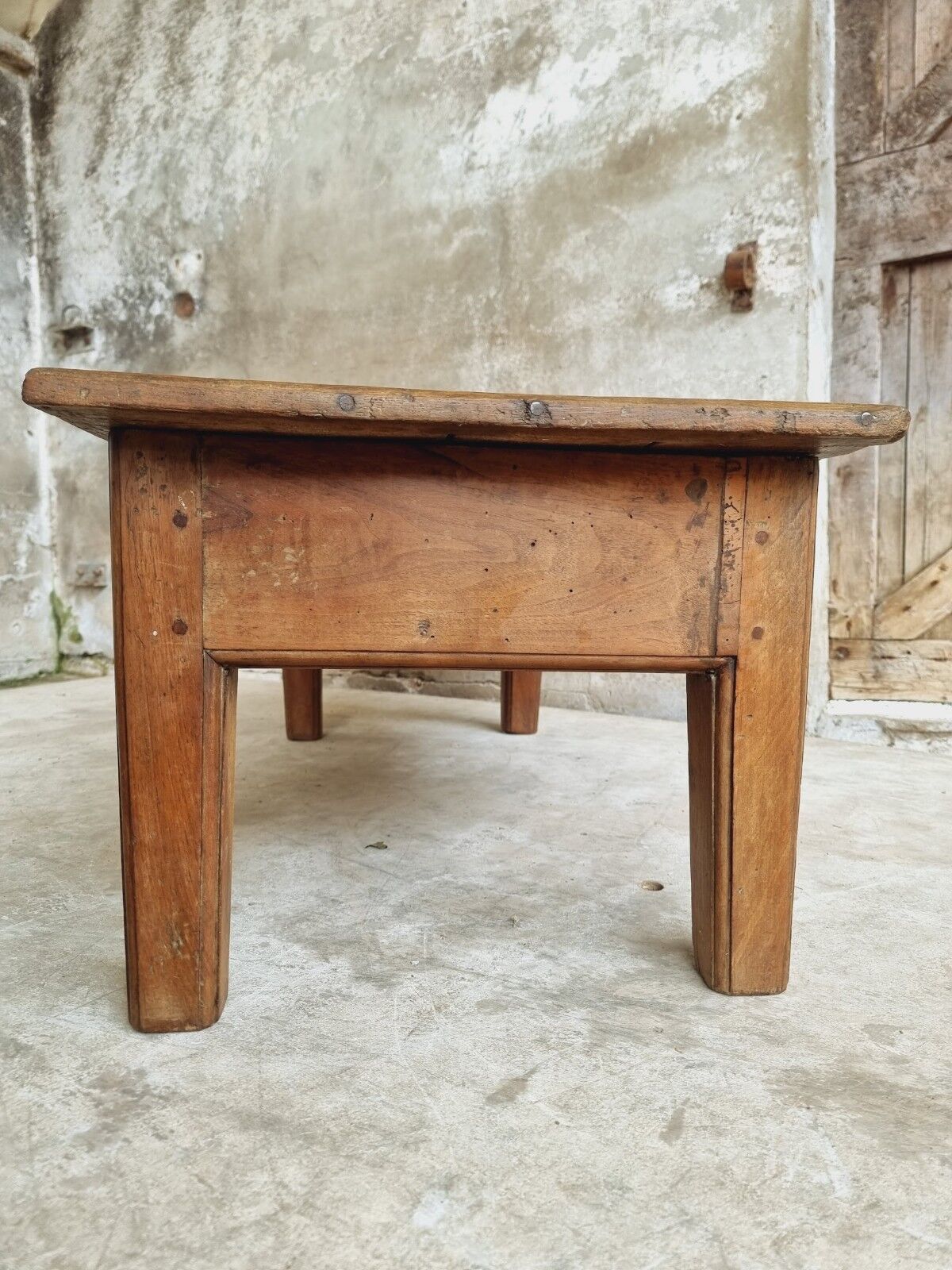 Antique coffee table TV furniture 19th century