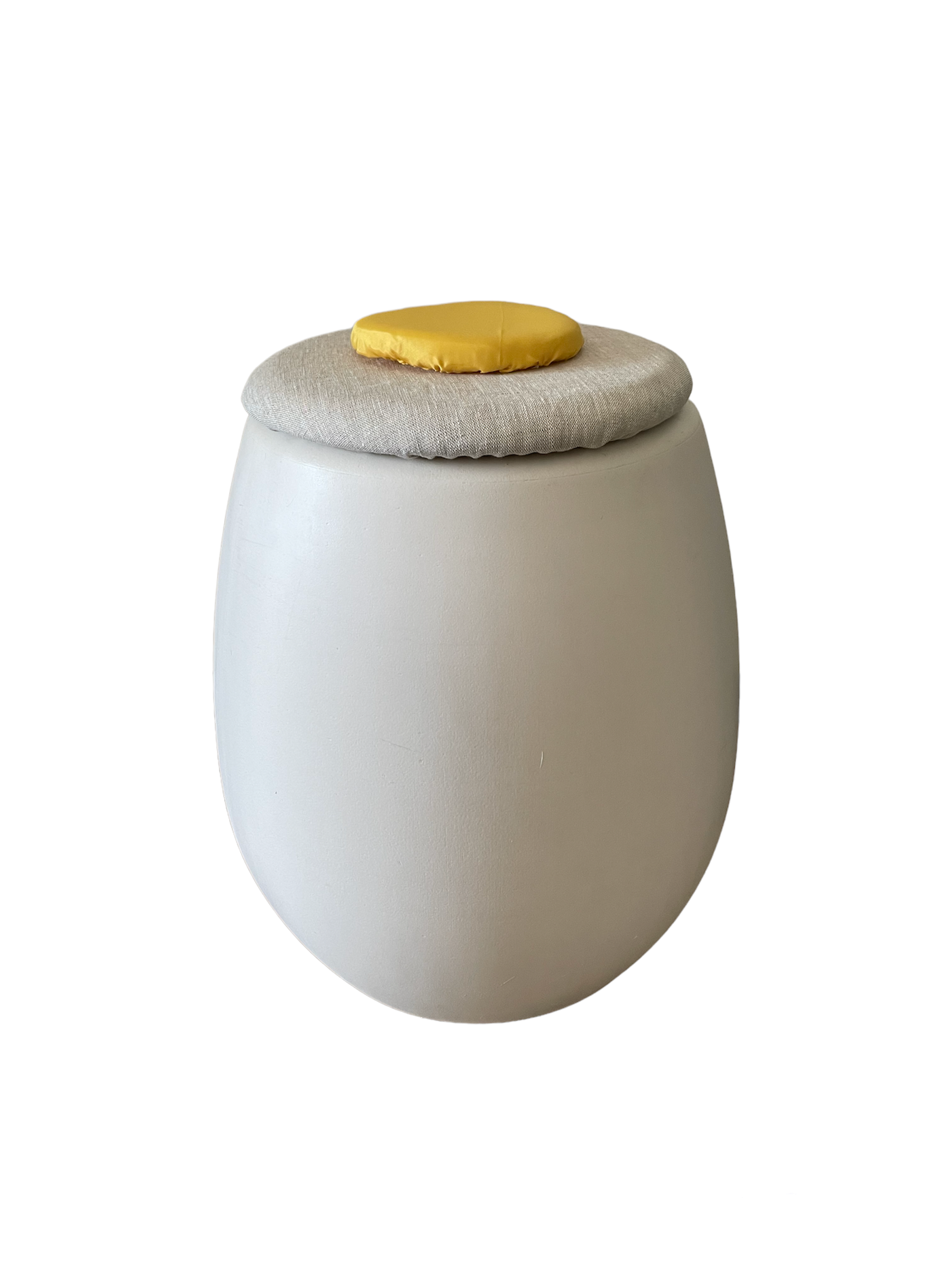 Allibert chest stool molded plastic egg design