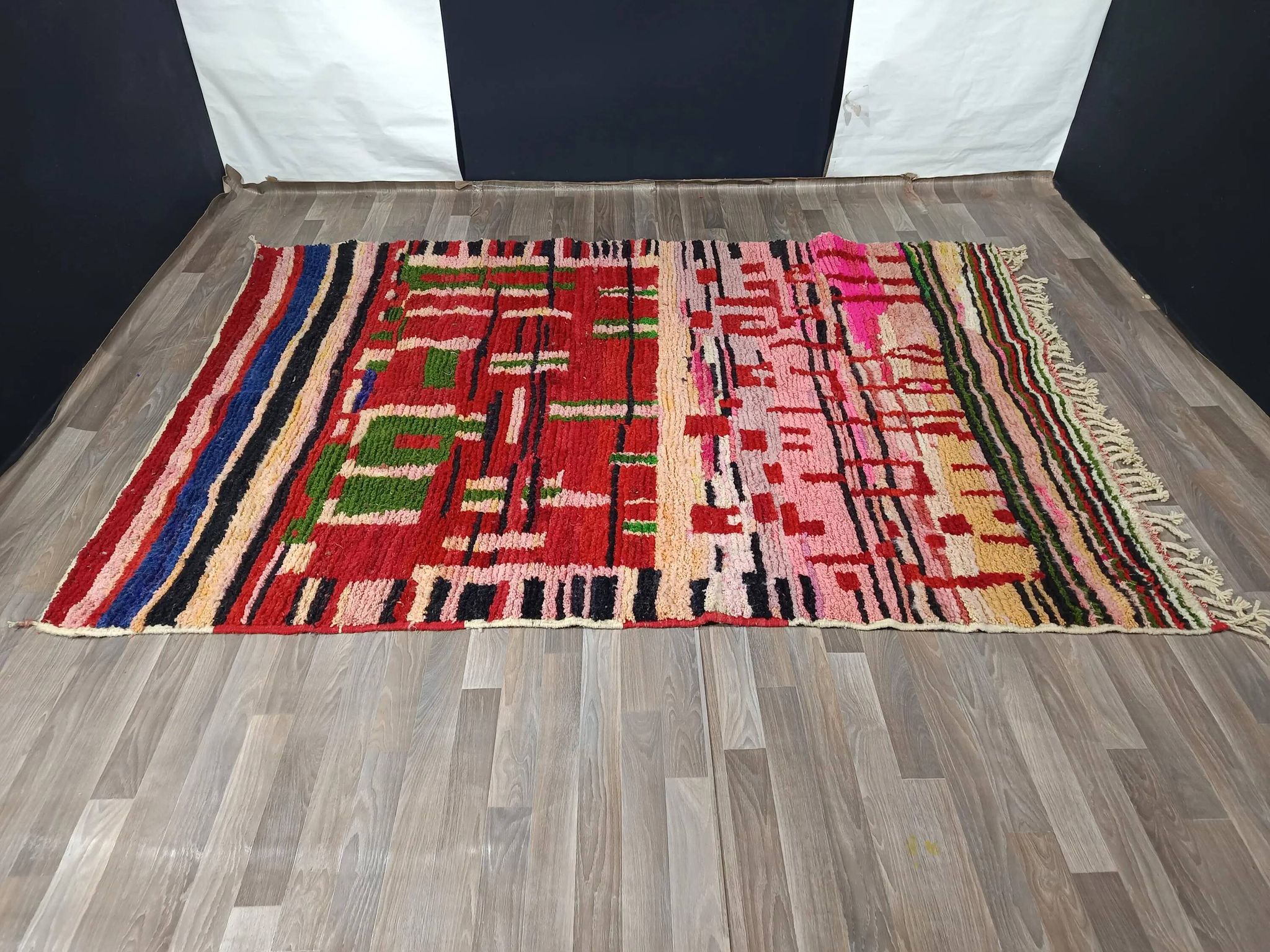 Tapis fait main traditionnal 250cmX150cm marocain