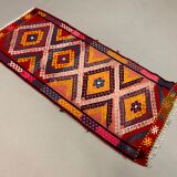Vintage turkish mini kilim 106x47 cm