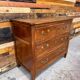 Petite commode en noyer - Époque Louis XVI