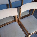 Baumann 6 chair signed 1960 vintage design