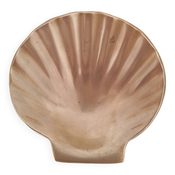 Vide poche coquillage en laiton