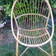 Fauteuil rotin vintage