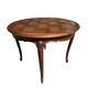 Extendable table in Louis XV style in oak (2 extensions)