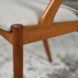 Kai Kristiansen Model 31 vintage Danish teak dining chairs