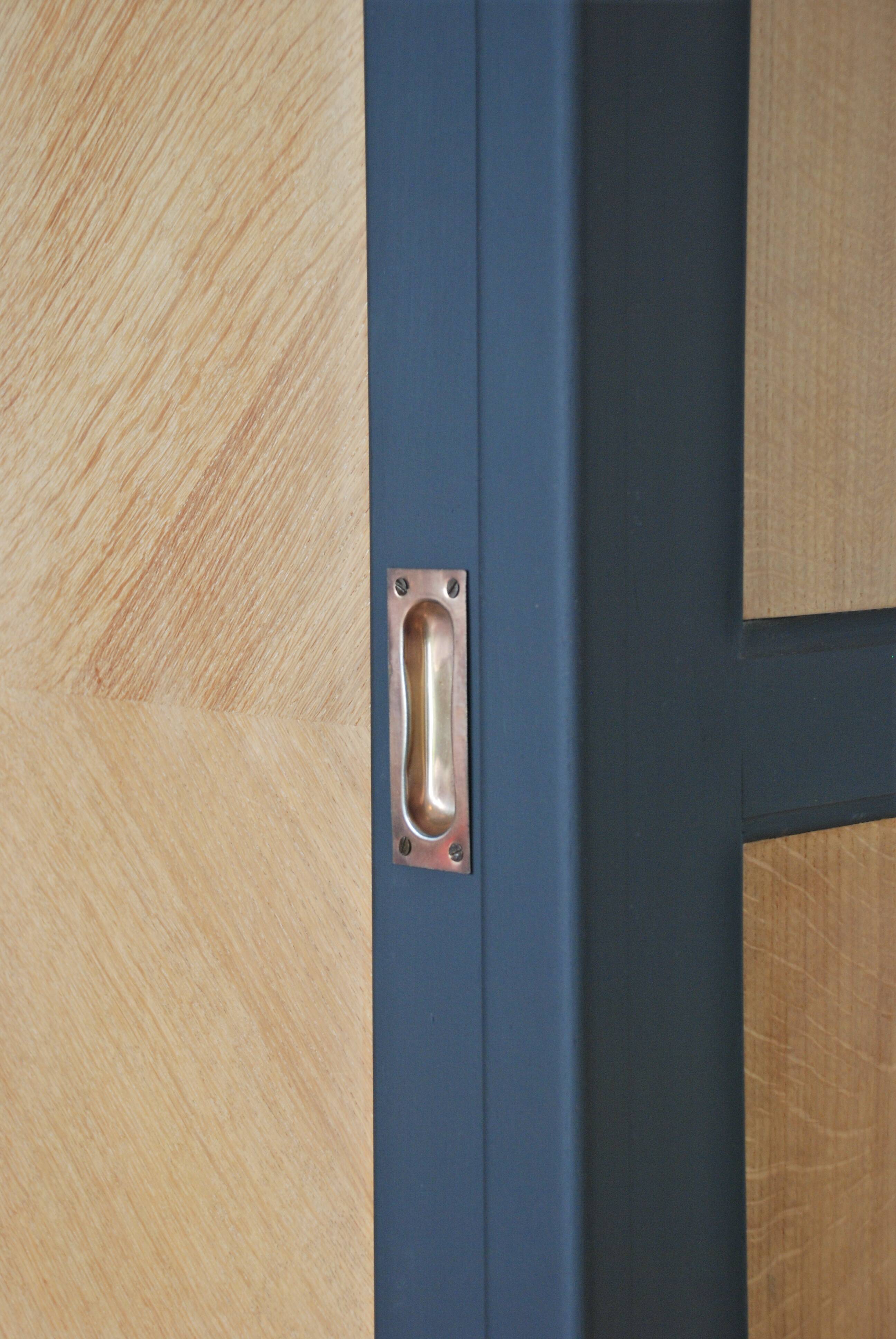 60s sliding door cabinet