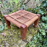 Large Indian rope stool from the early 20th century.