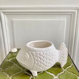 Planter fish hide pot slurry