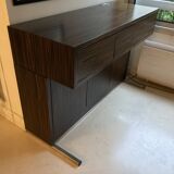Unique Macassar ebony designer desk
