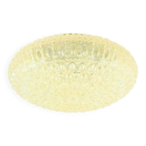 Extra Large Amber Bubble Glass Ceiling Light - H. Tynell for Limburg, 1960s