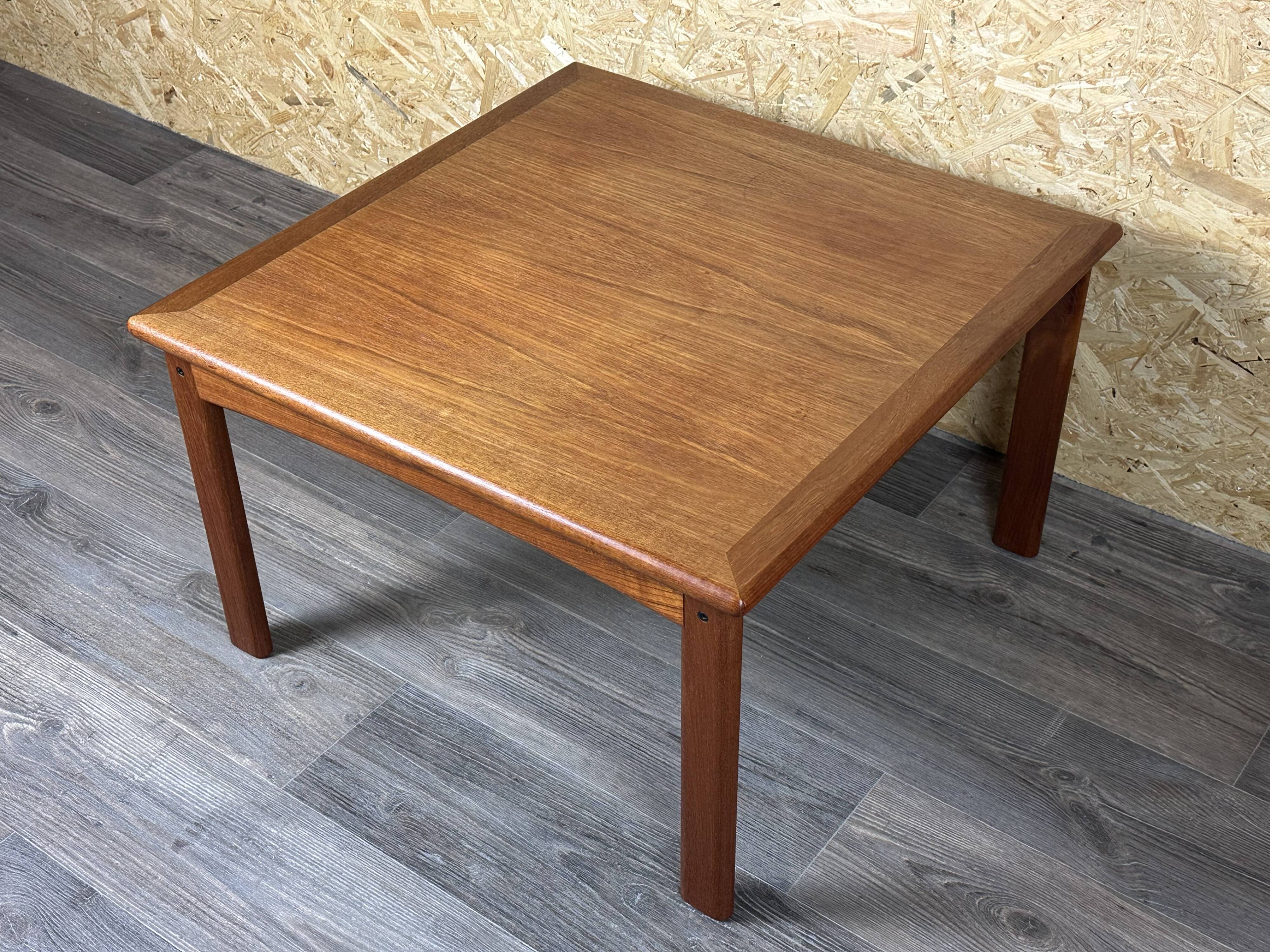 1960s/70s teak coffee table and side table by Glostrup Møbelfabrik Denmark