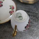 Limoges porcelain coffee service F.Legrand (13 pieces), early 20th century