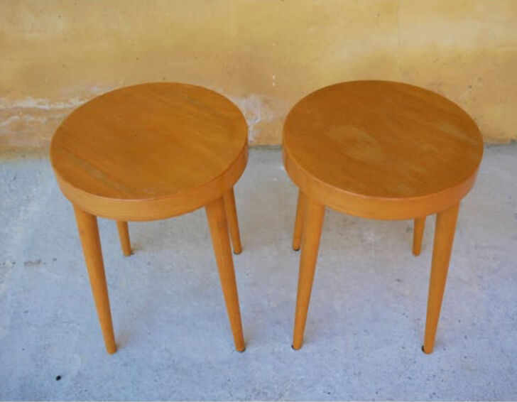 Vintage stool by Baumann