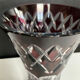 Vintage crystal vase from Val St Lambert