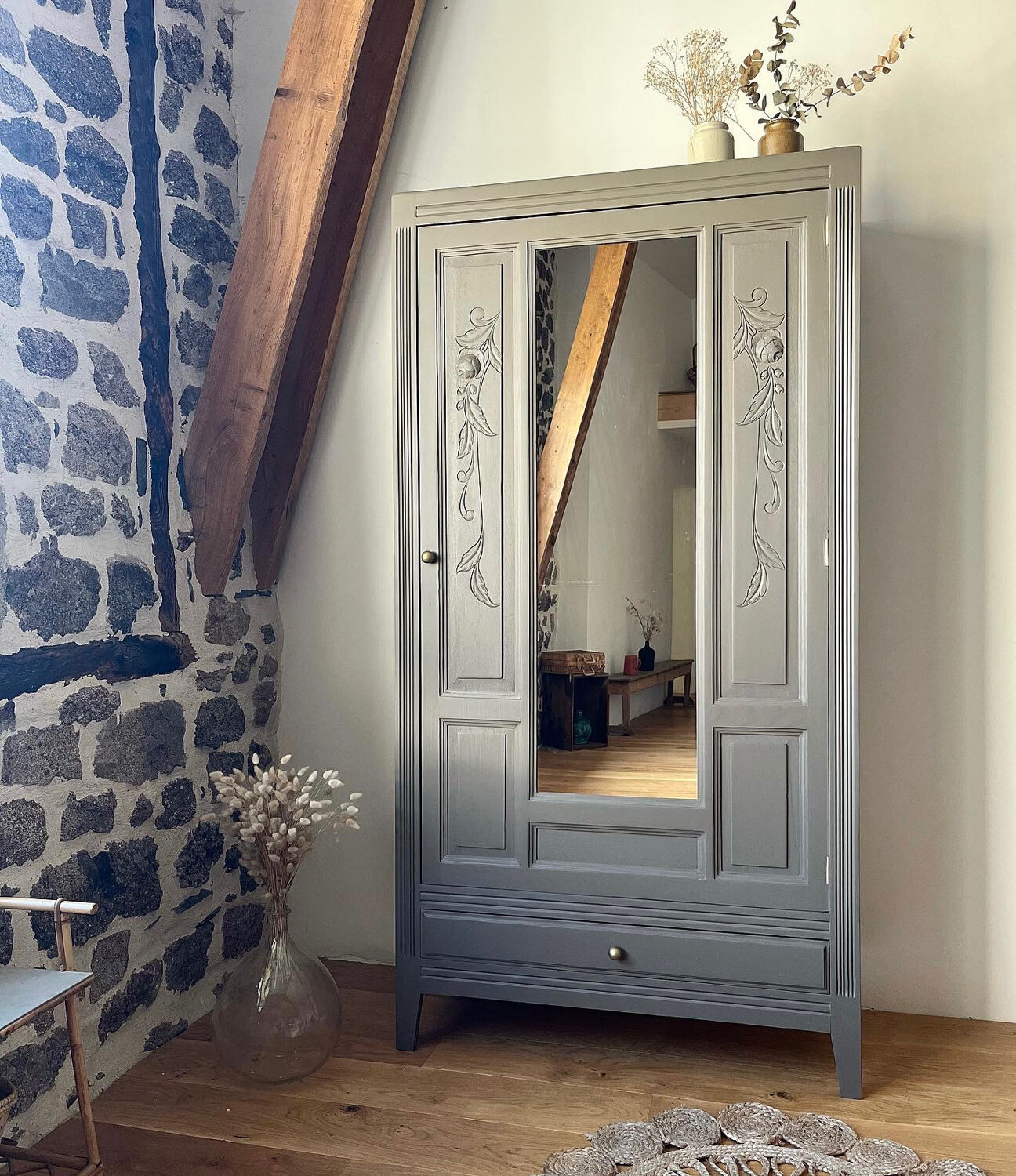 Parisian art deco wardrobe