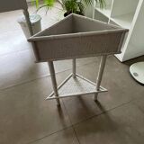 Gray rattan furniture