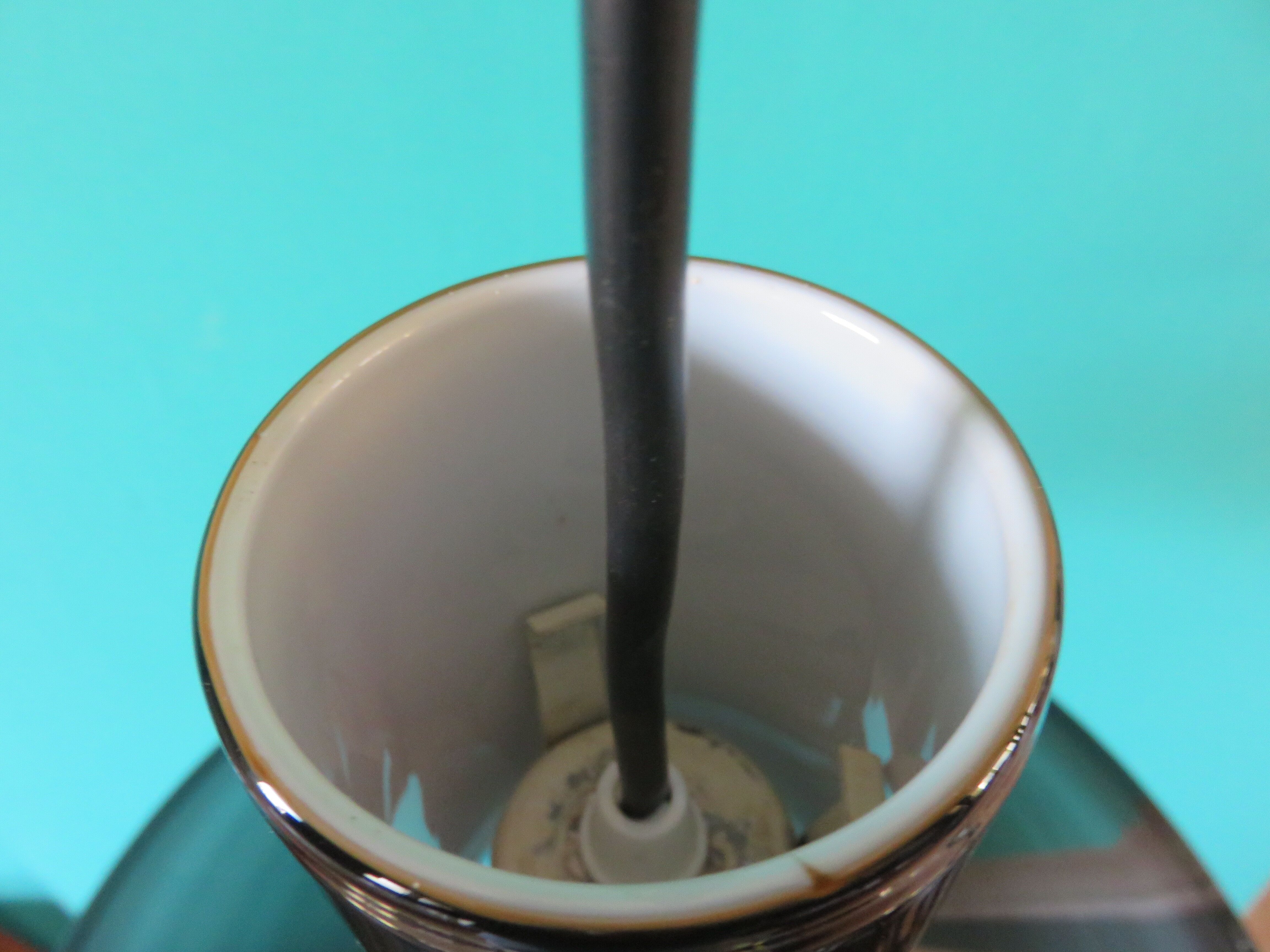 Suspended glass Michael Bang, Holmegaard, Denmark, 1965