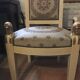 Paire de chaises d'apparat de style égyptien XXème