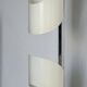Vintage Space Age Floor Lamp in Steel and Chrome , 1970's Italian Floor lamp