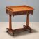 Antique mahogany writing desk with drawer, Italy, 19th century.
