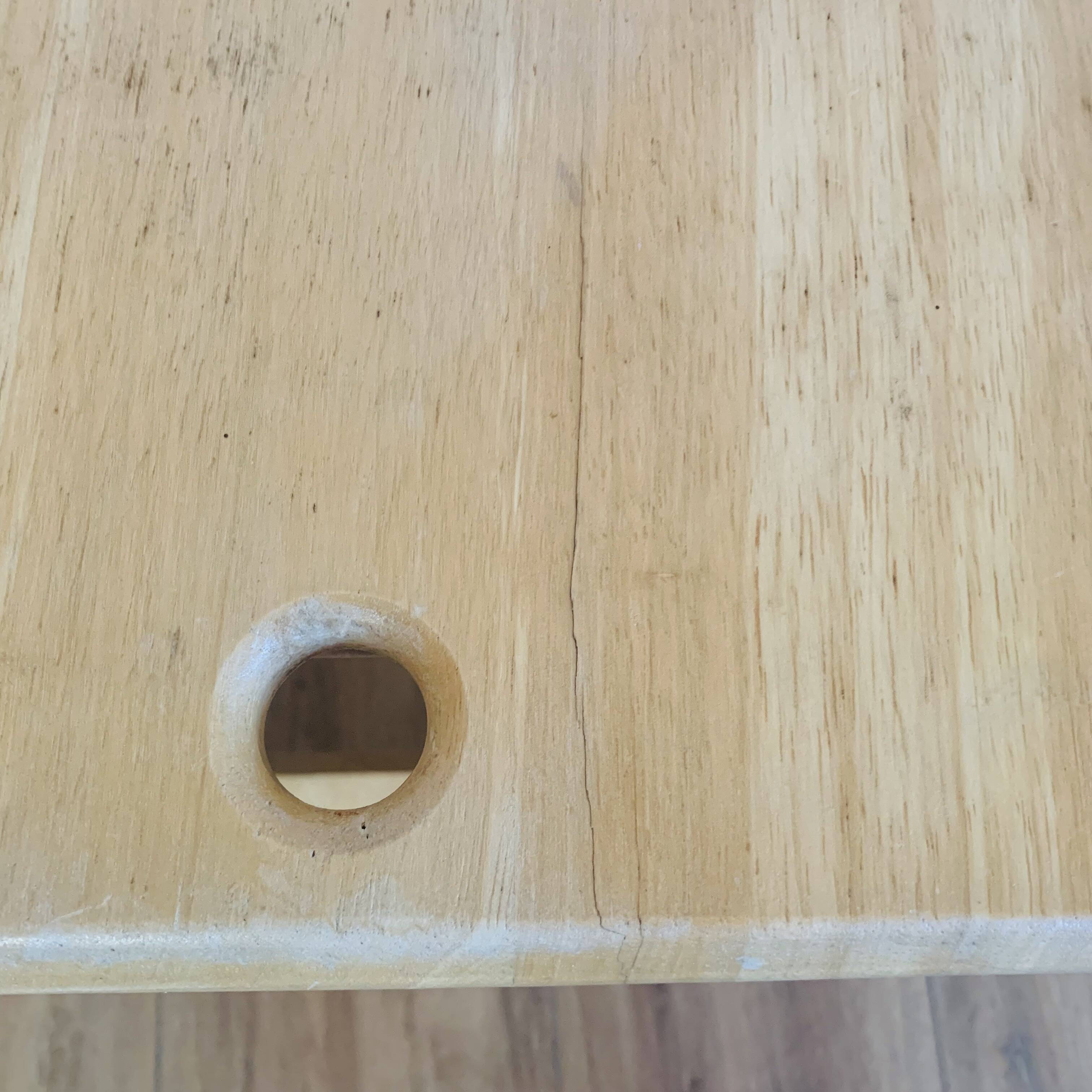Tabouret pliant en pin massif par Adrian Reed
