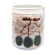 Ceramic pot and cherries by Michel Barbier, Vallauris