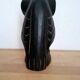 Chouette en bois sculpté vintage