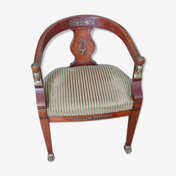 Fauteuil de bureau 19ème siècle