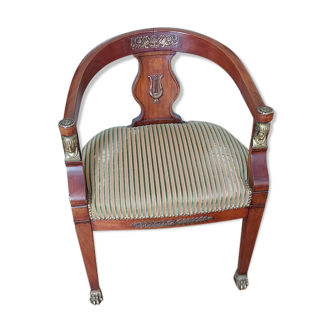 Fauteuil de bureau 19ème siècle