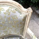 Very beautiful pair of Louis XVI period cabriolet armchairs