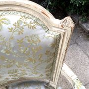 Very beautiful pair of Louis XVI period cabriolet armchairs
