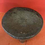 Old African wooden stool