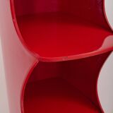 Red "Totem" column, Valeric Doubroucinskis, Rodier 1970s