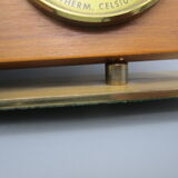 Vintage thermometer and barometer 50s