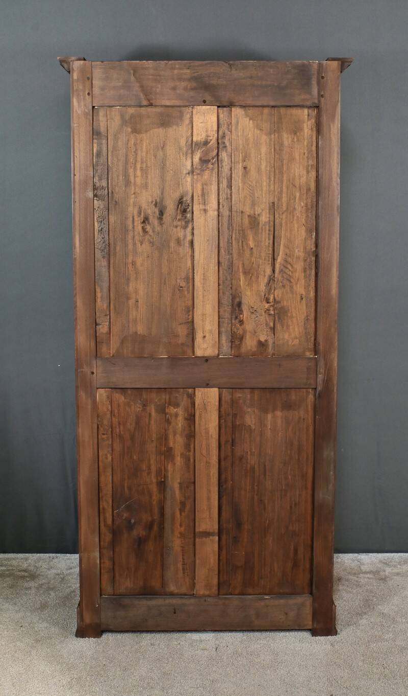 Small Glass-fronted Mahogany Bookcase, Louis XVI style – 1930