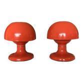 Pair of Jucker Table Lamps by Tobia Scarpa for Flos, 1960s