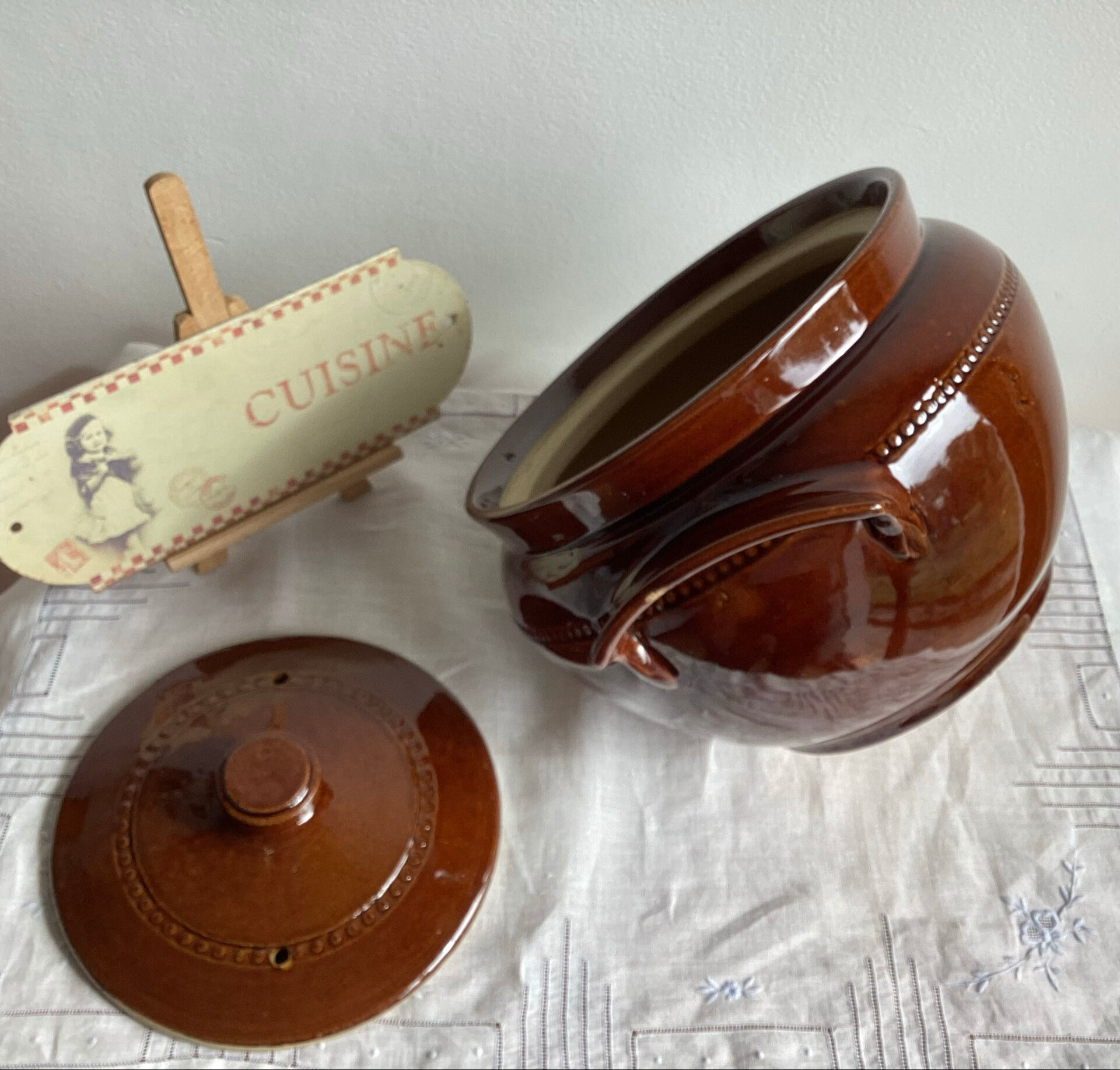 Pearson's stoneware casserole from Chesterfield