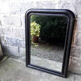 Black Louis Philippe mirror 130 cm × 93 cm